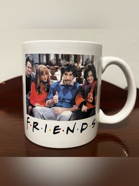 Friends Televsion Show Chandler Rachel Ross & Monica Ceramic Coffee Mug 20 oz